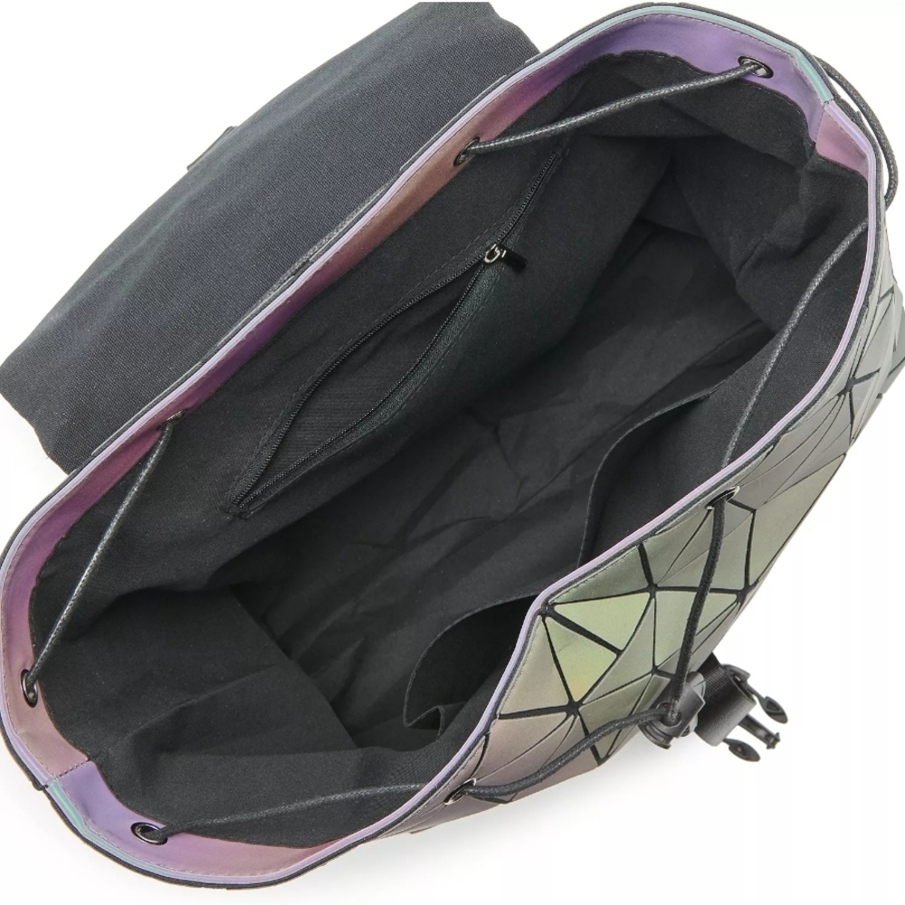 Geometric Black Backpack - Picture 7 of 7